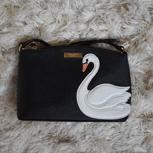 *Gently used* Kate Spade Millie Cross-body w Swan